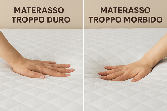 Materasso troppo duro o troppo morbido? Ecco come capire qual è quello giusto per te