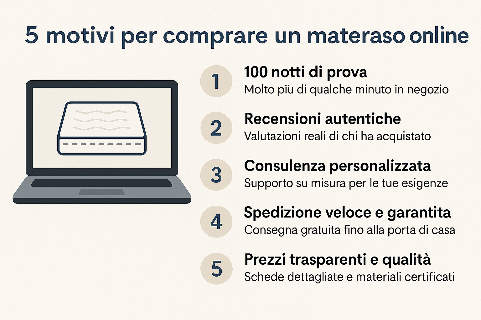 Comprare un materasso senza provarlo? Ecco perché online è più sicuro (e conveniente) di quanto pensi