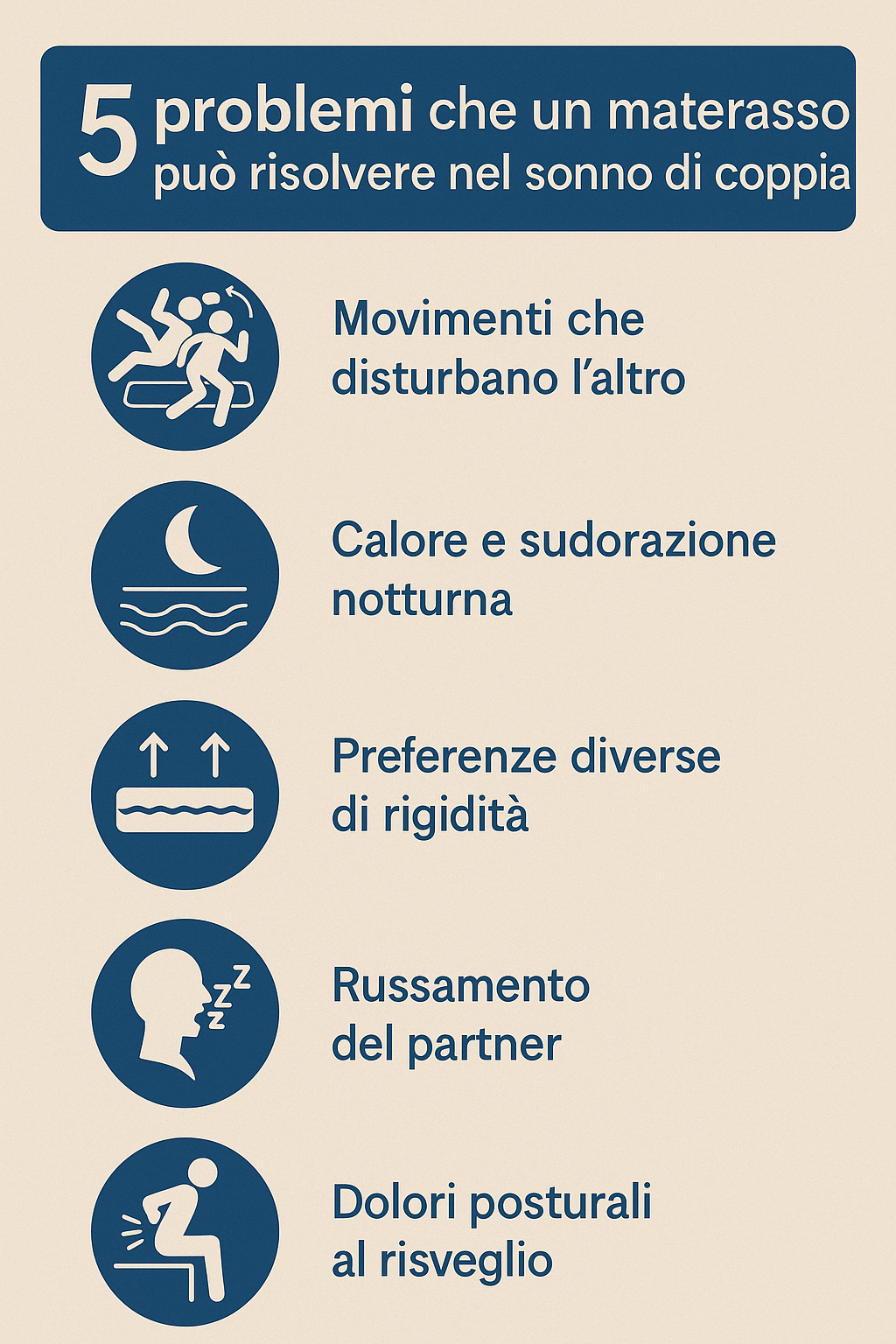 Dormire in coppia senza litigare: il materasso giusto può salvare sonno (e relazione)