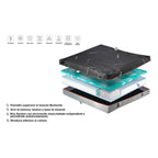 Materasso sfoderabile Molle Insacchettate - Vulcan sleep micromolle