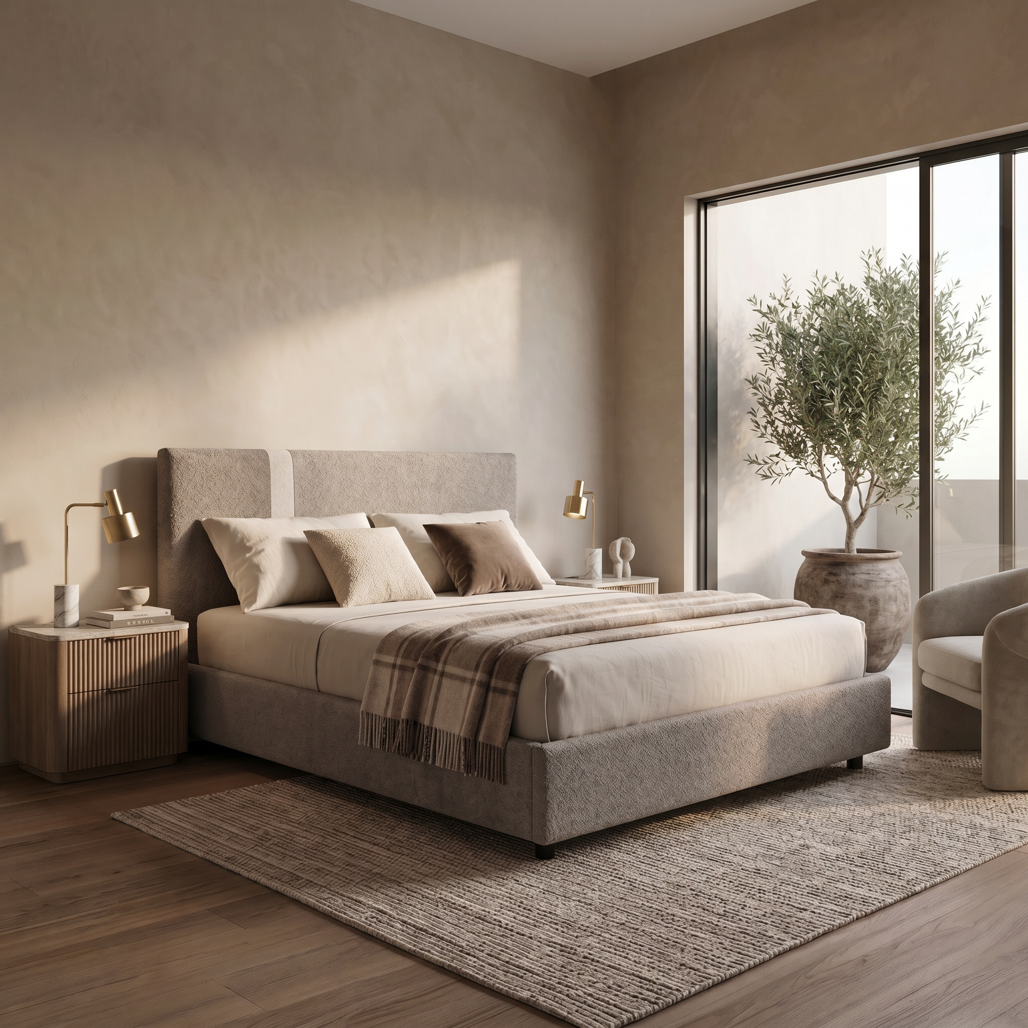 Letto Rita Contenitore con Testata Imbottita