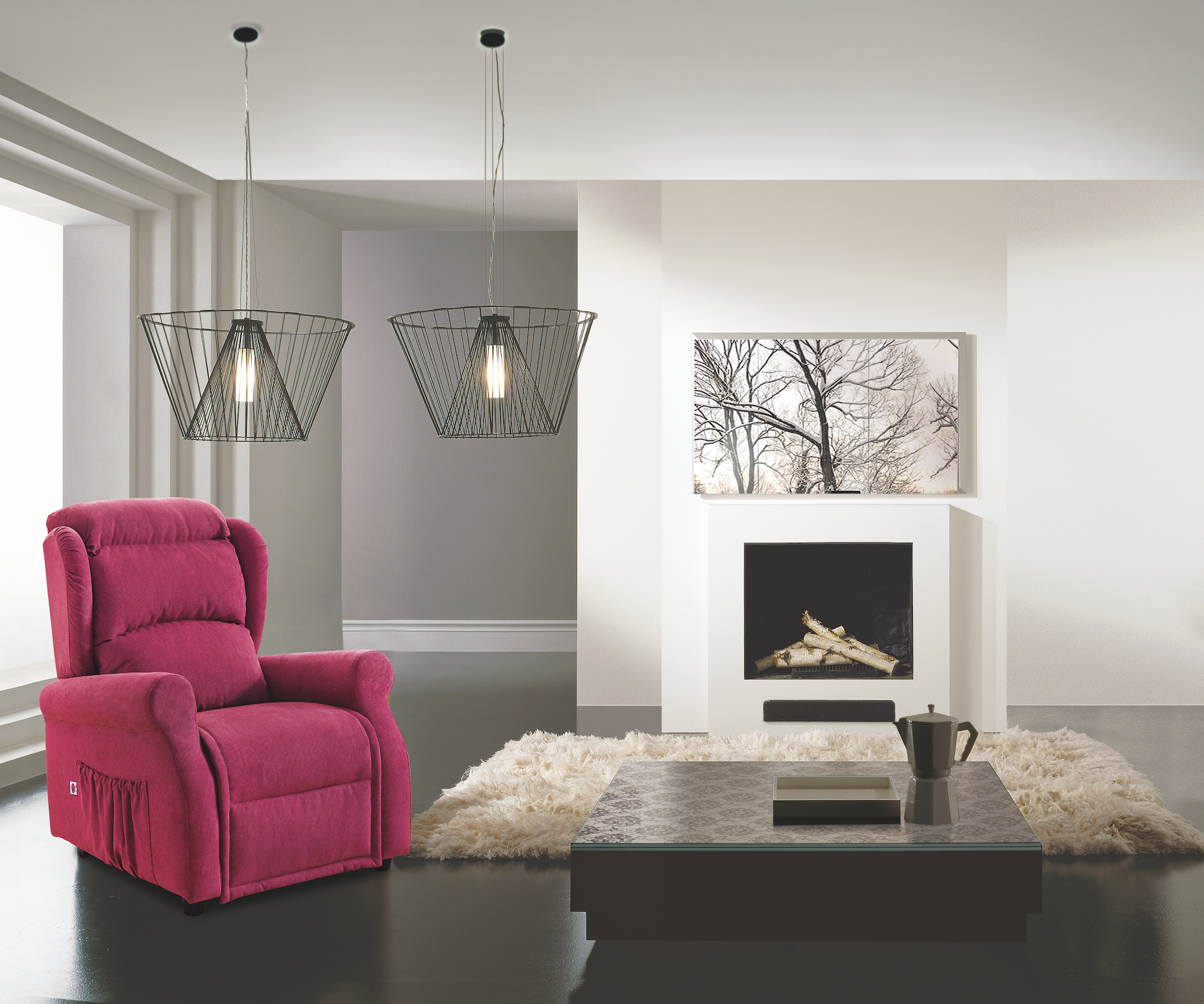 Poltrona Relax Orchidea- LIFT 2 MOTORI