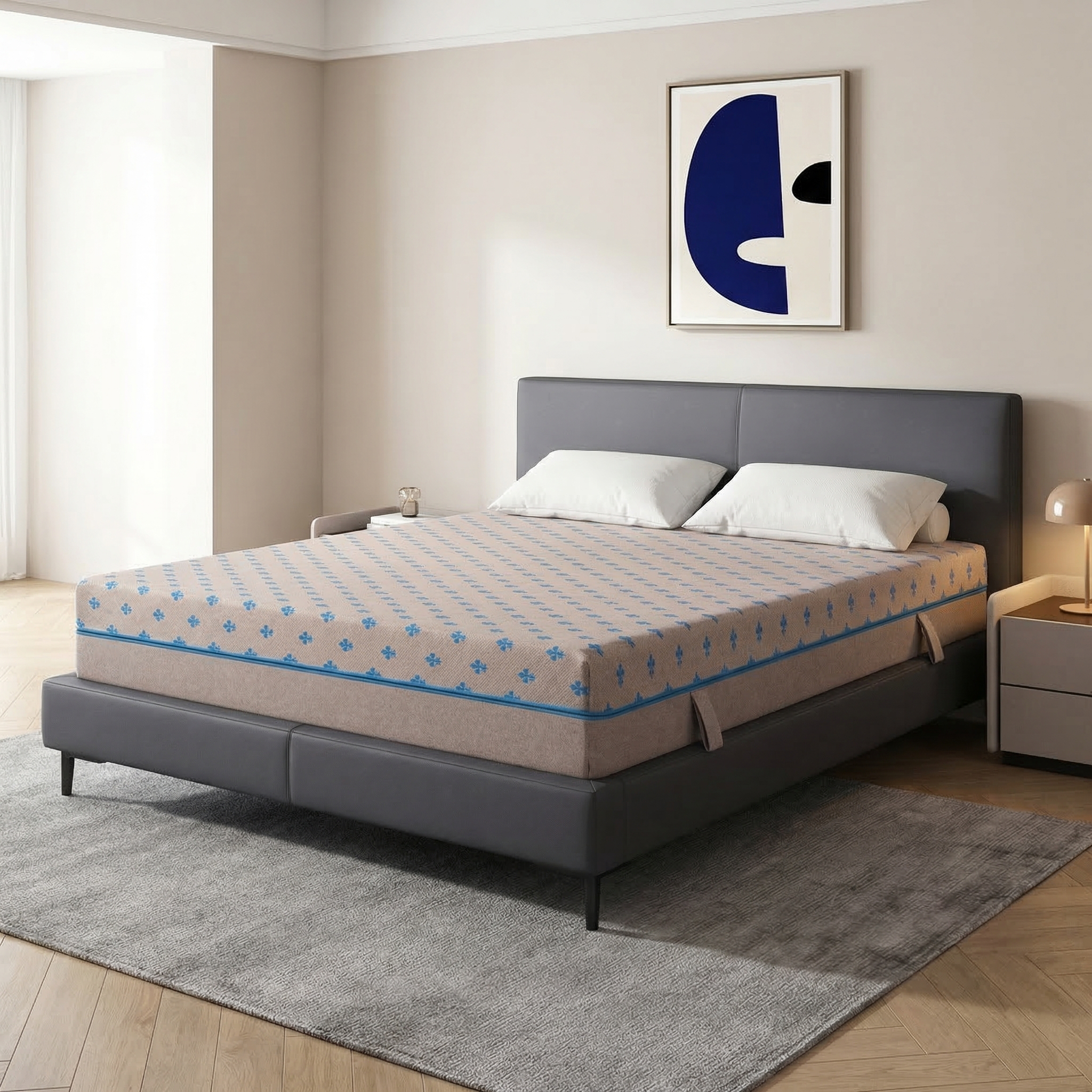 BUNDLE - Materasso Memory Foam Biomemory + Rete Rizzoli