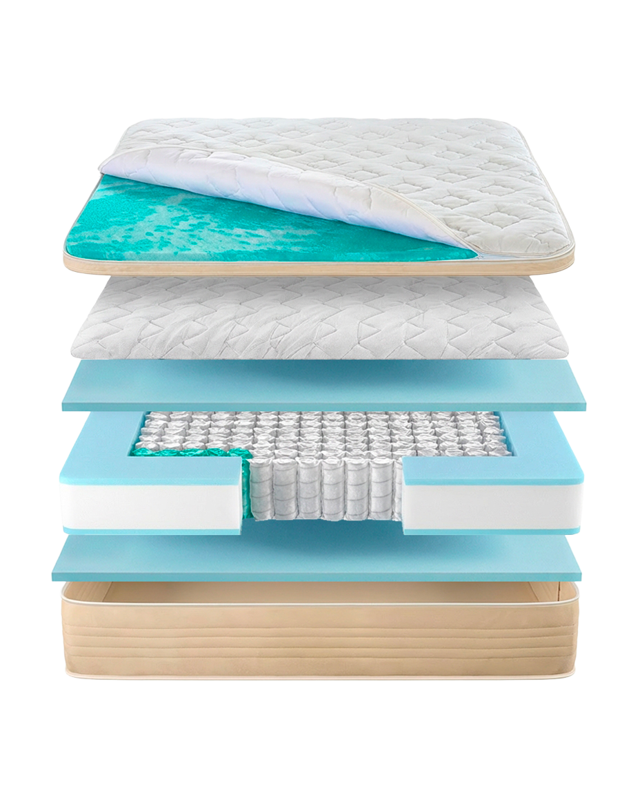 Materasso a molle insacchettate LinoSense