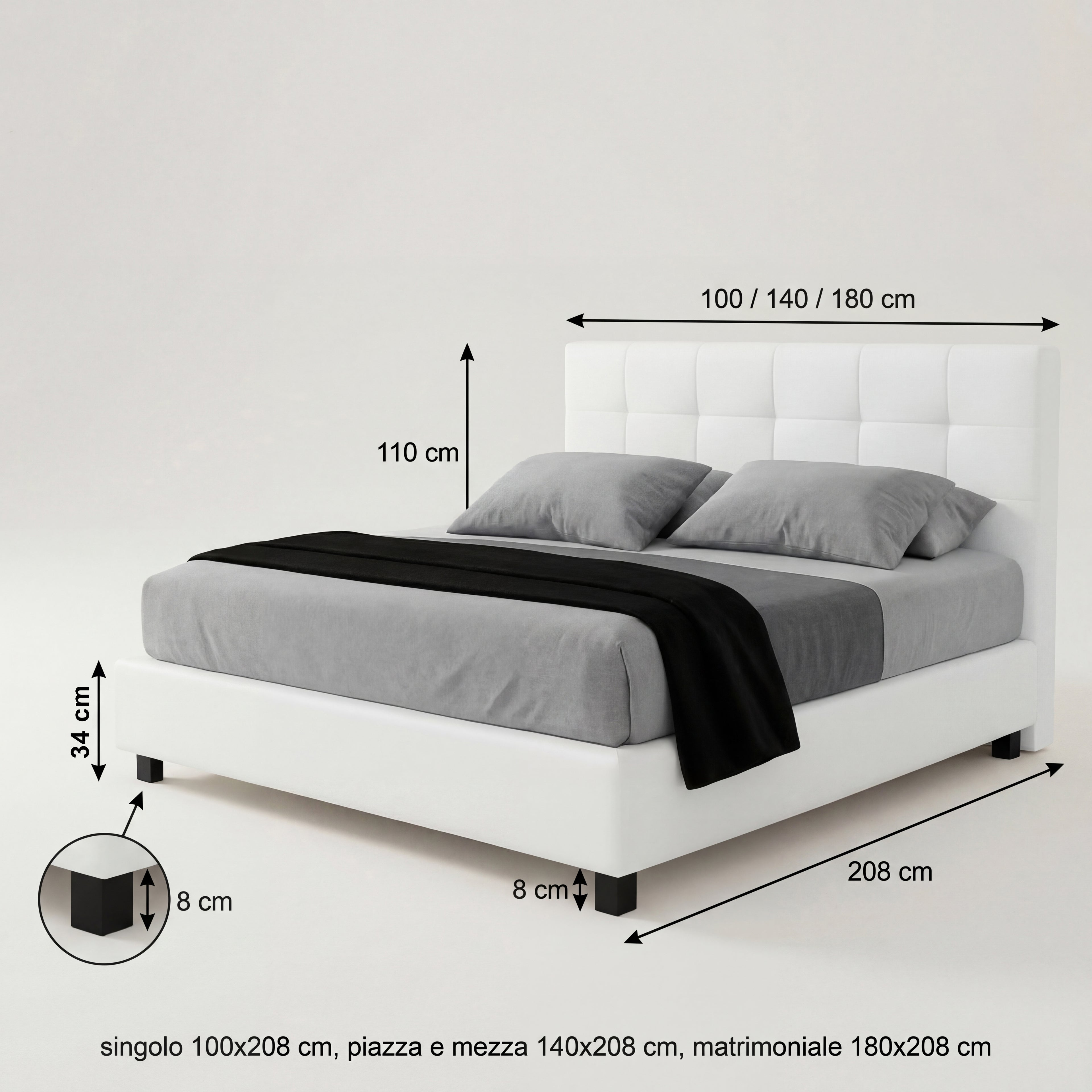Promo Bundle – Materasso BioMemory + Letto Pilot Contenitore